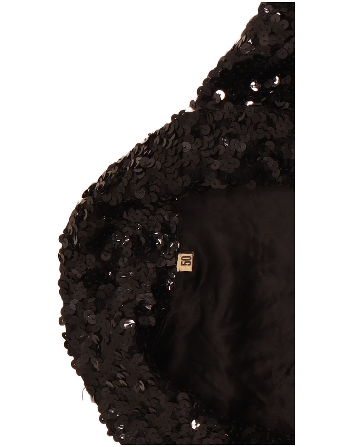 Veste Blazer Femme Vintage IT 50 XL Noir