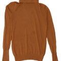Zara Pull col roulé pour femme UK 12 Modal marron moyen