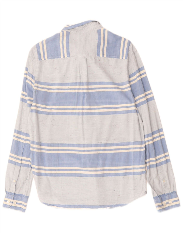 PENGUIN Chemise Slim Heritage Homme Bleu Moyen Rayé Coton