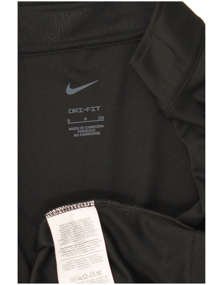 Nike Hommes Dri Fit Coupe Ample Survêtement Haut Veste Petit Noir Polyester