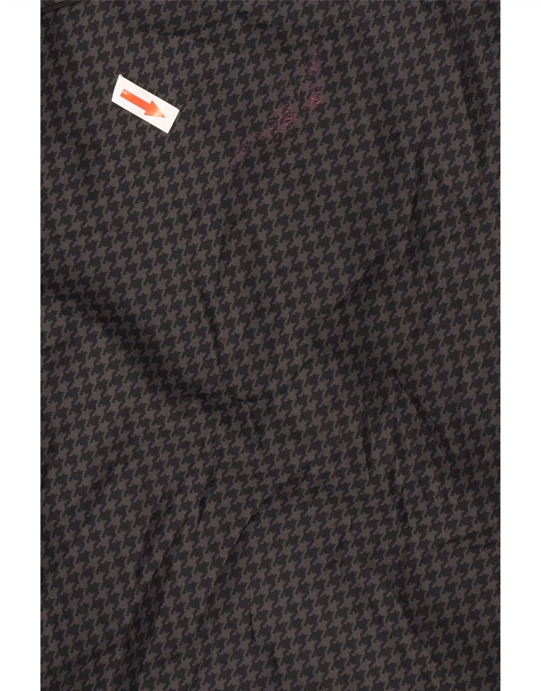 Volcom Veste de Pluie à Capuche Fille 13-14 Ans XL Gris Pied-de-Poule Polyester