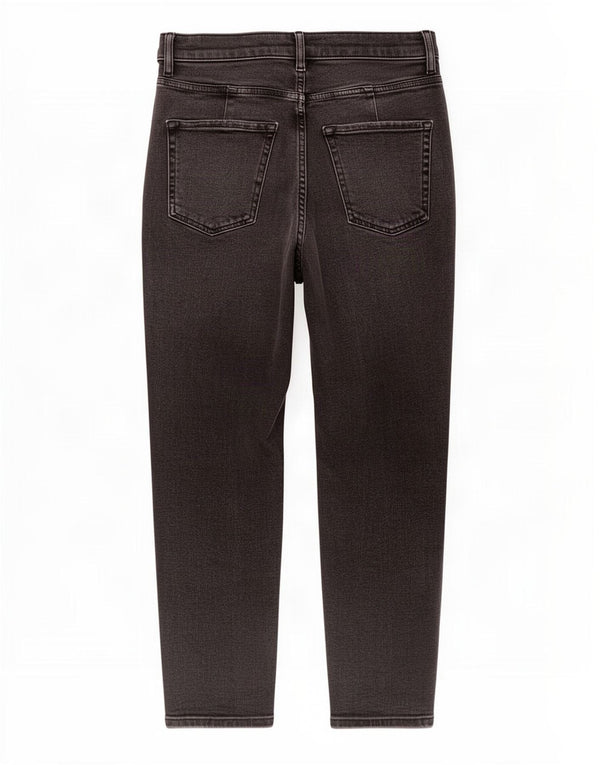Marks & Spencer Jean Mom Tapered pour femme UK 8 Small W26 L25 Noir