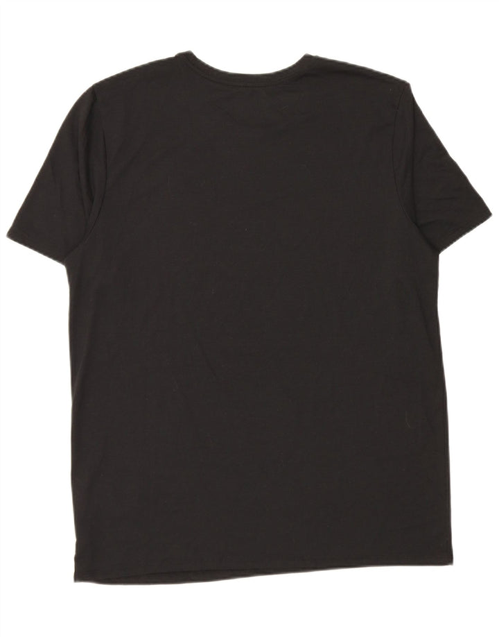 Nike Hommes Dri Fit Graphic T-Shirt Haut Large Noir Polyester