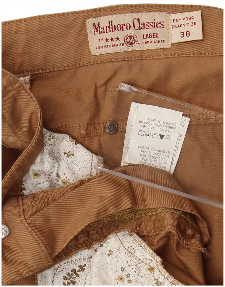 Marlboro Classics Pantalon court femme W38 L24 Coton marron