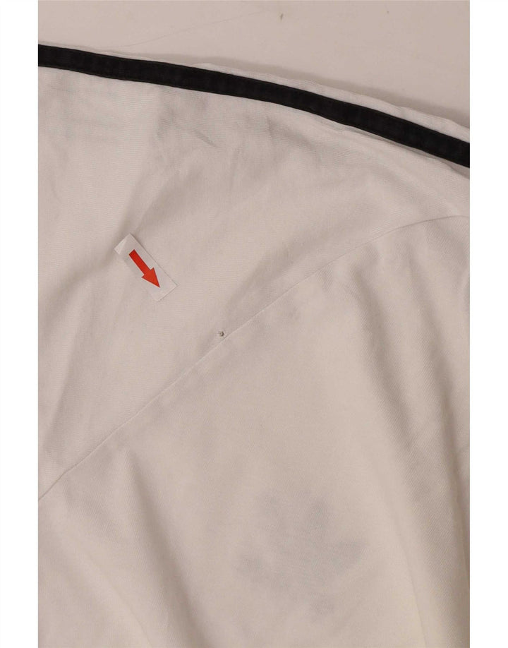 Adidas T-Shirt Homme Blanc Moyen Coton