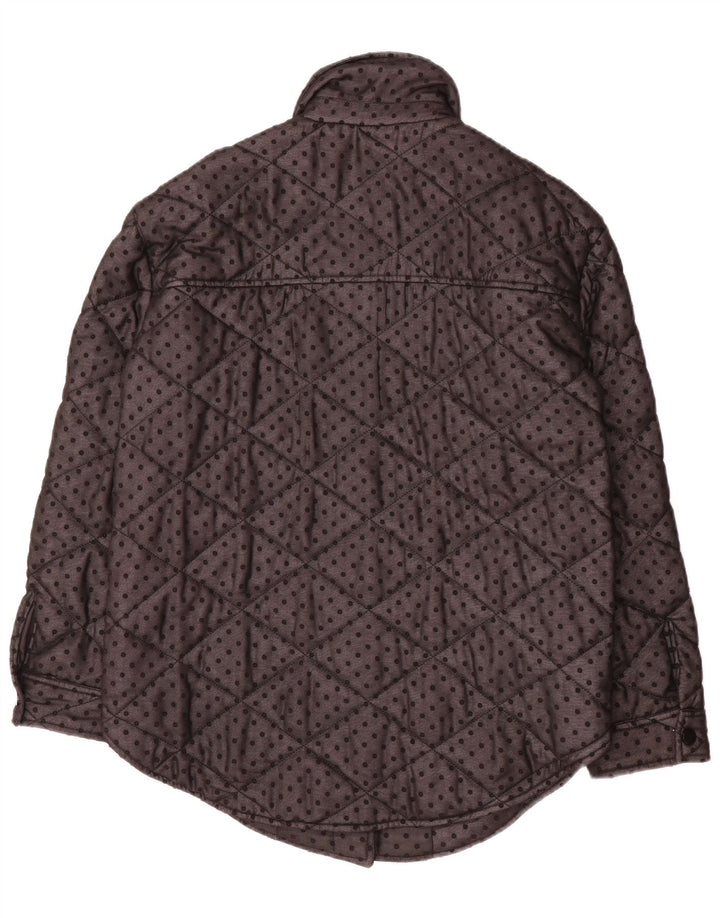 Phase Eight Veste matelassée surdimensionnée pour femme UK 8 Petit Noir à pois