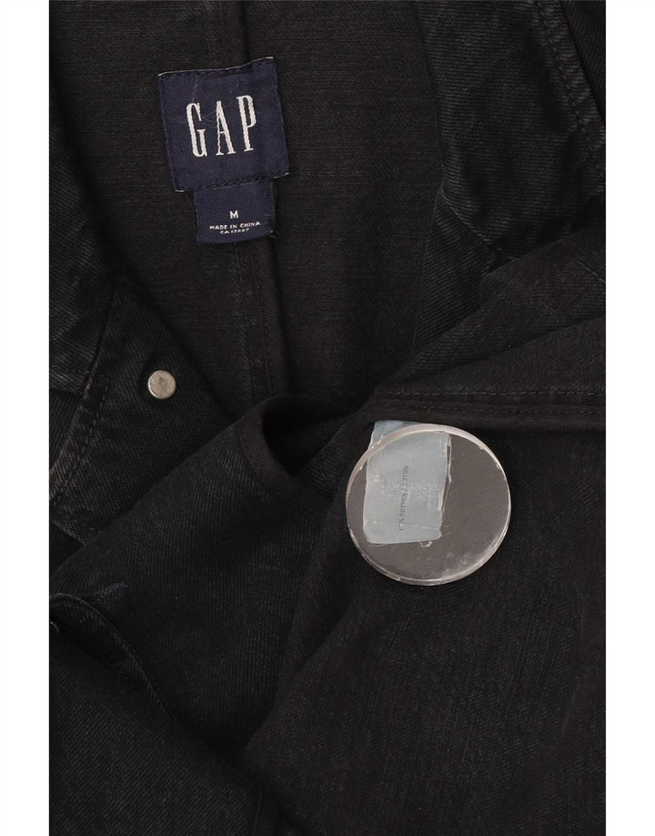 Gap Veste en jean pour homme UK 38 Coton noir moyen