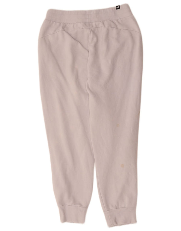 Puma Pantalon de survêtement pour femme Joggers UK 44 Gris moyen Coton