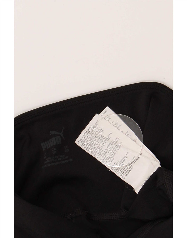 Puma Leggings graphiques pour femme UK 6 XS Polyester à pois noir