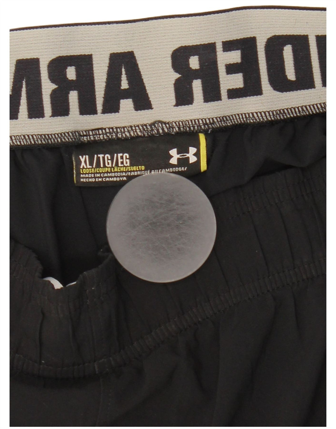 Under Armour Short de Sport Graphic Homme XL Noir