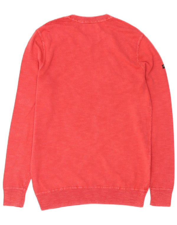 SUPERDRY Sweat-Shirt Homme Petit Rouge Coton