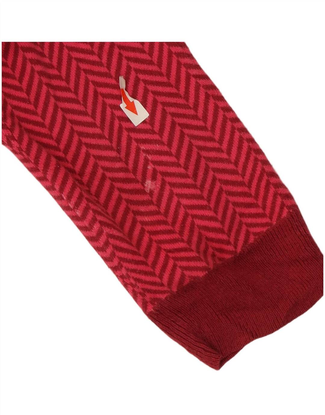 Tommy Hilfiger Cardigan pour femme en coton à chevrons rose moyen UK 14