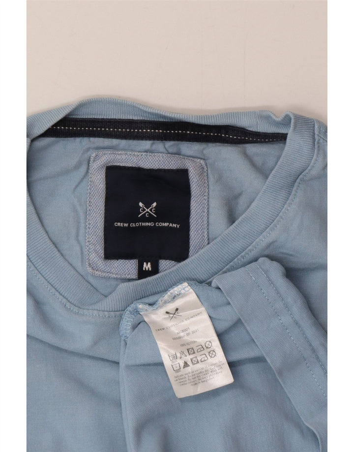 Crew Clothing T-Shirt Homme Bleu Moyen Coton