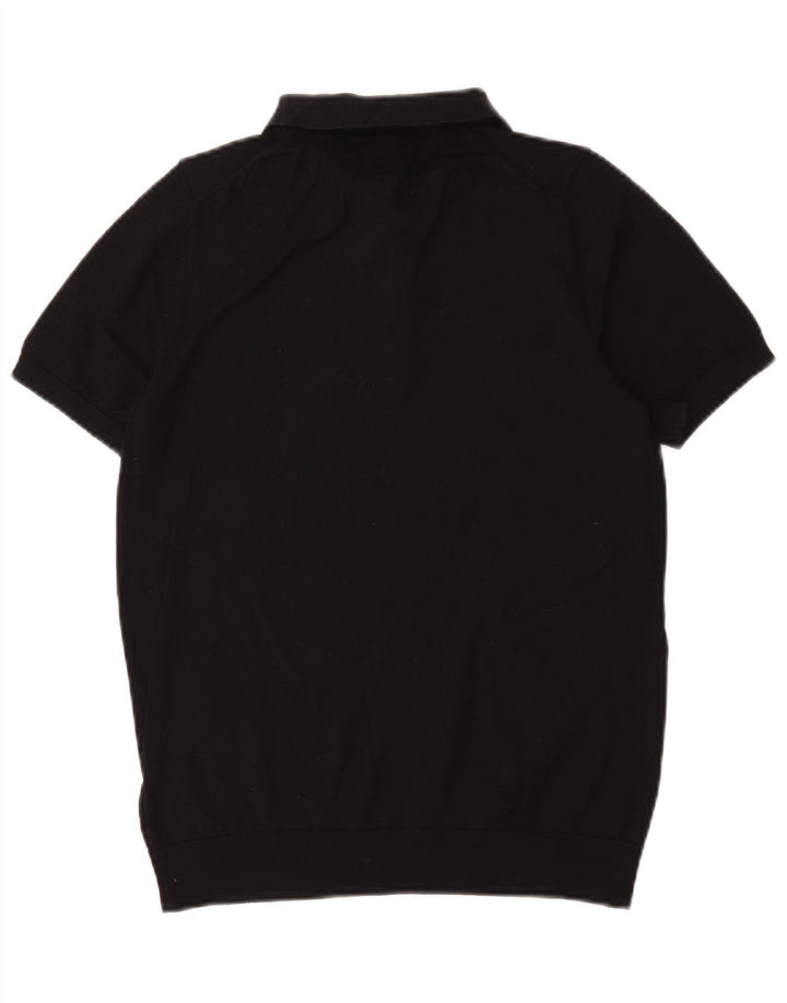 Marks & Spencer Polo autographe pour hommes petit coton noir