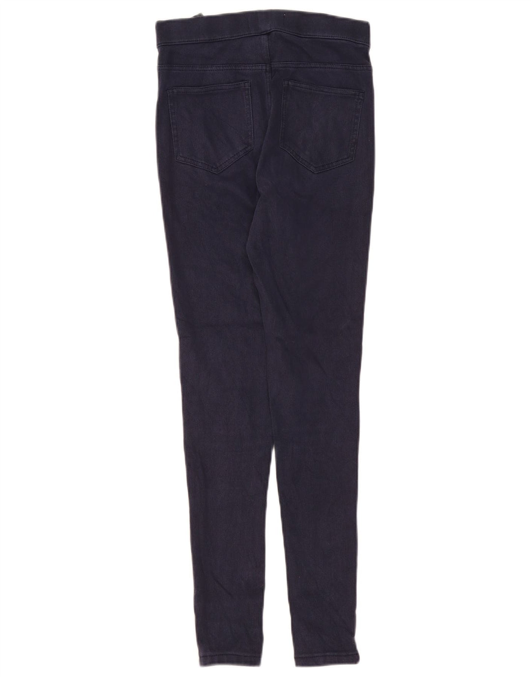 MARKS & SPENCER Pantalon décontracté pour femme UK 8 Small W26 L27 Bleu marine