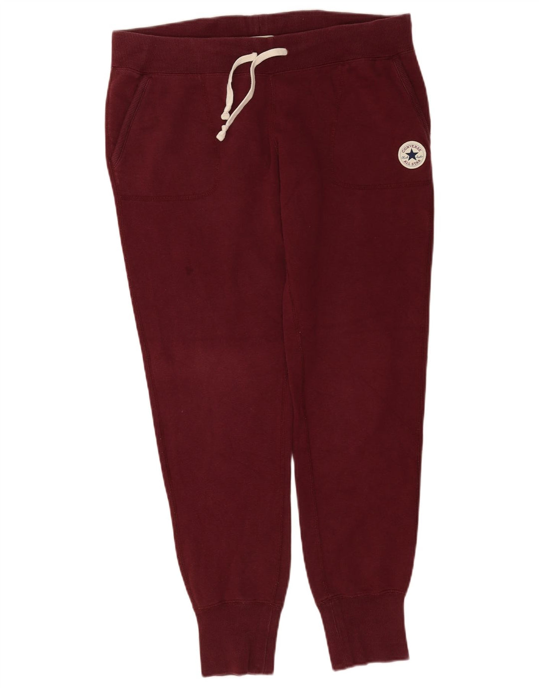 Converse Pantalon De Survêtement Joggers UK 14 Bordeaux Moyen Femme