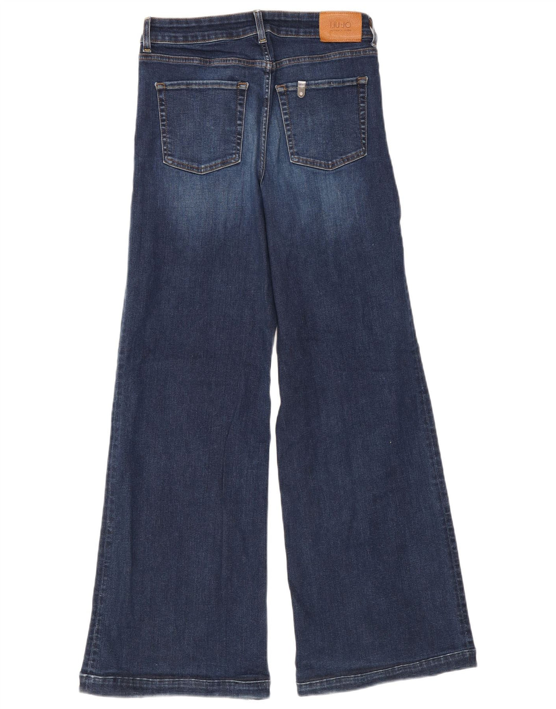 Liu Jo Femme Jean Évasé W30 L32 Bleu