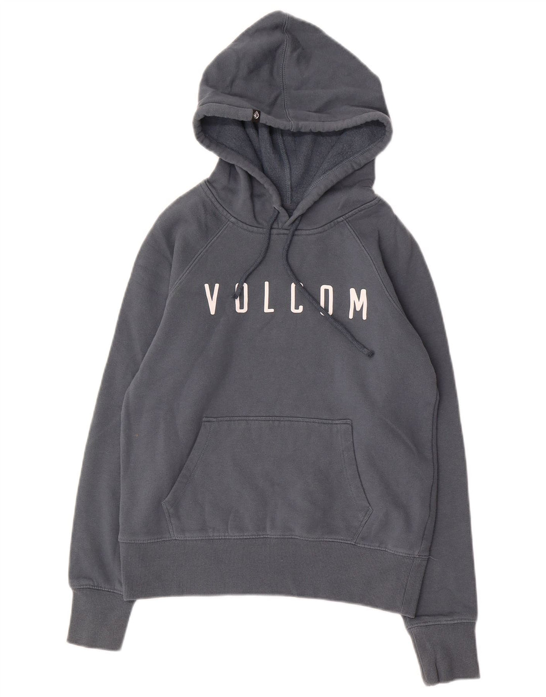 VOLCOM Pull à capuche graphique pour garçon 7-8 ans XS Gris Coton