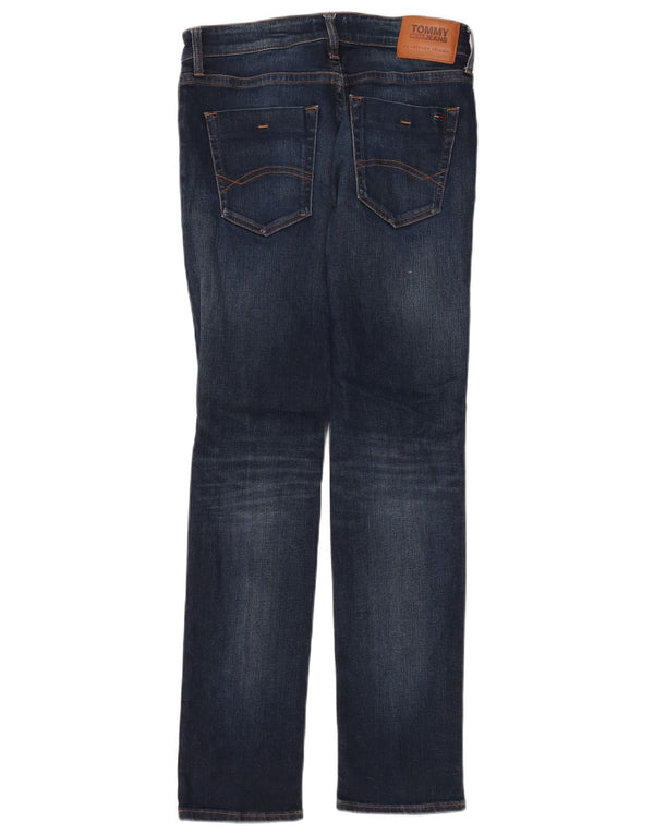 Tommy Hilfiger Jean Slim Homme W32 L32 Bleu Marine Coton