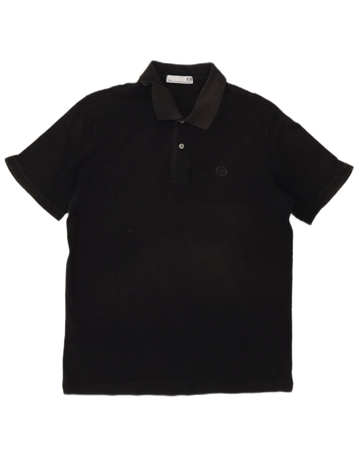 Sergio Tacchini Polo Homme IT 50 Medium Noir