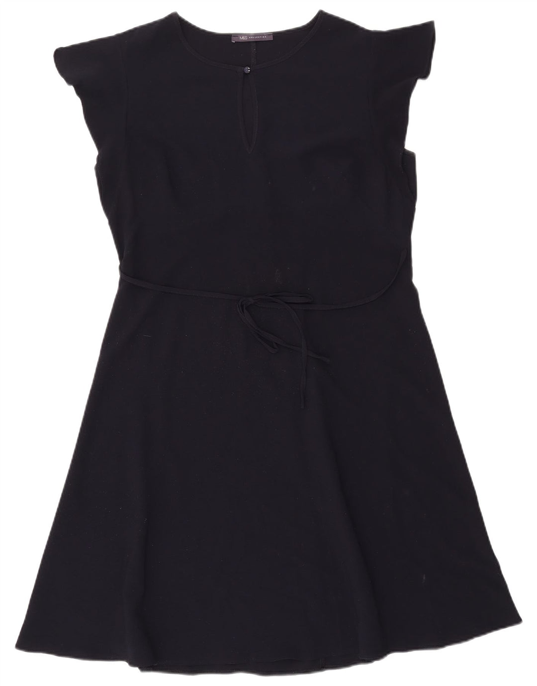 Marks & Spencer Robe trapèze pour femme UK 16 Large Bleu marine