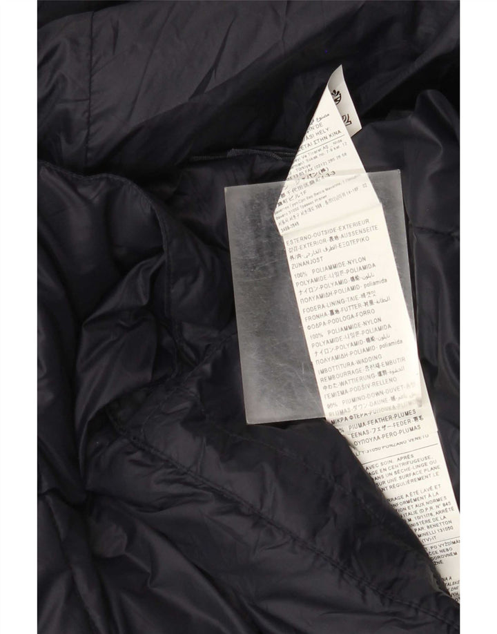 Benetton Veste Rembourrée IT 44 XS Bleu Marine Polyamide