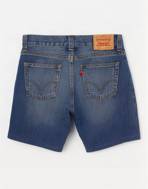 Levi's Short en Jean 512 W31 Homme Bleu Moyen
