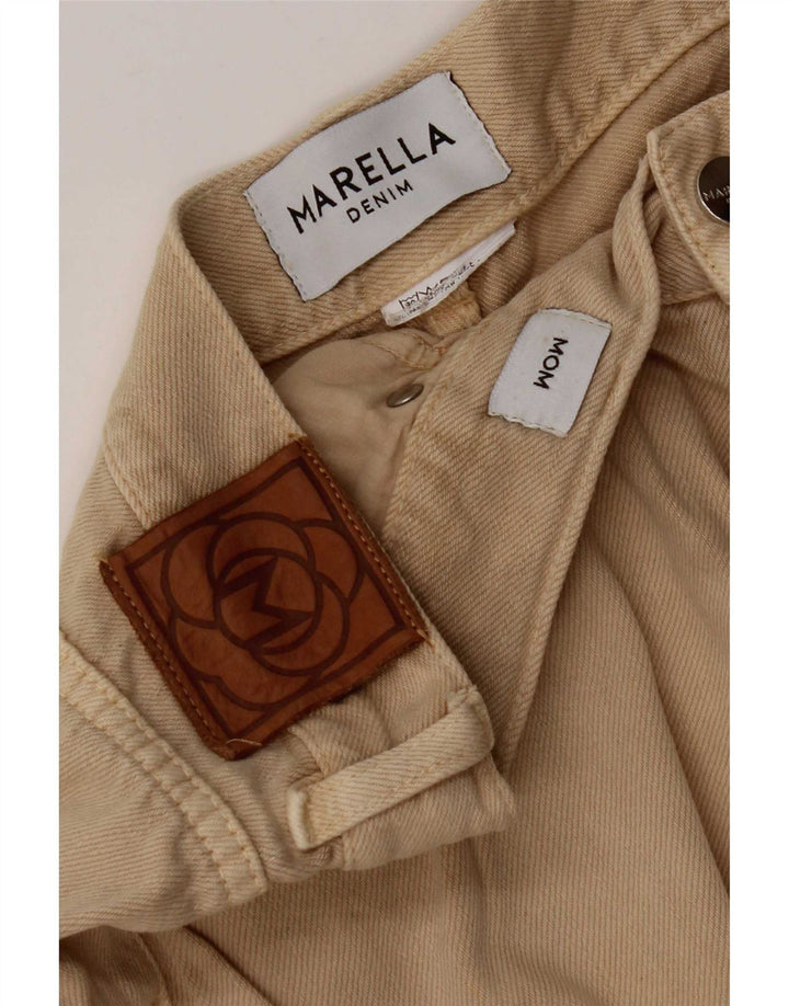 Marella Jean Mom Fuselé Femme W28 L26 Beige
