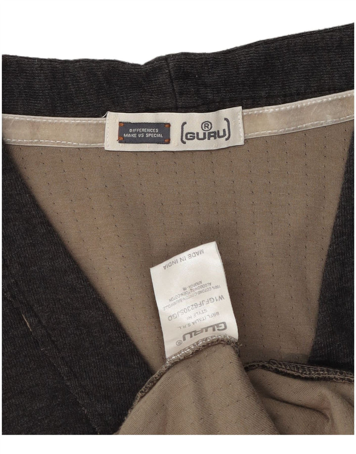 Guru Pull Cardigan Homme Petit Gris Coton