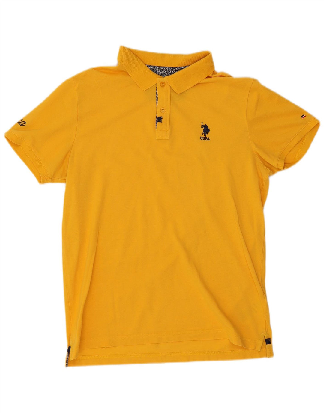 U.S. Polo Assn. Chemise Homme Coton Jaune Moyen