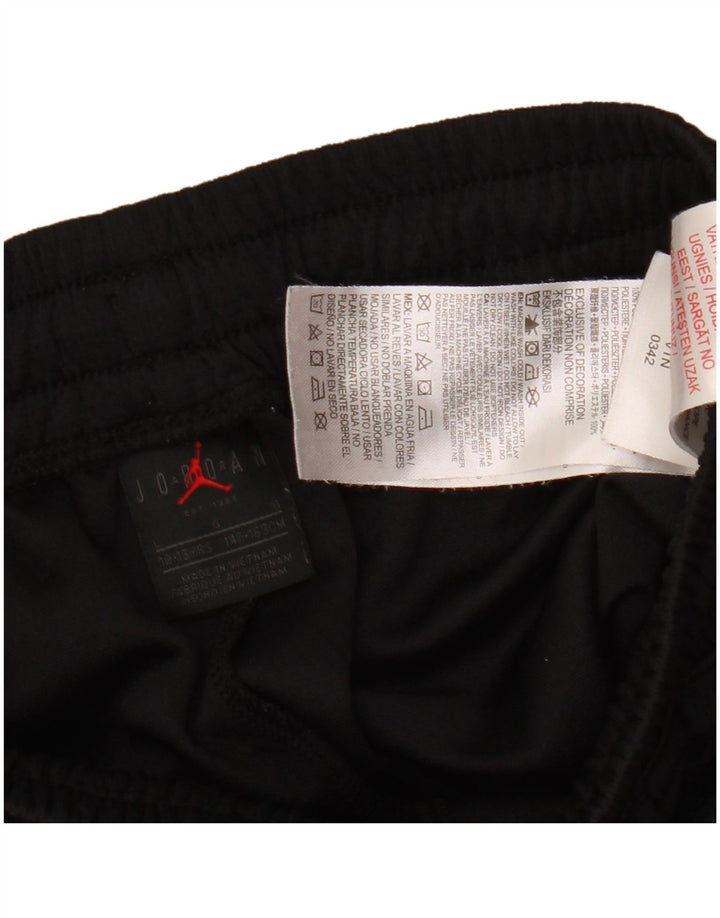 Jordan Short de sport pour garçon 12-13 ans Large Noir Colorblock Polyester