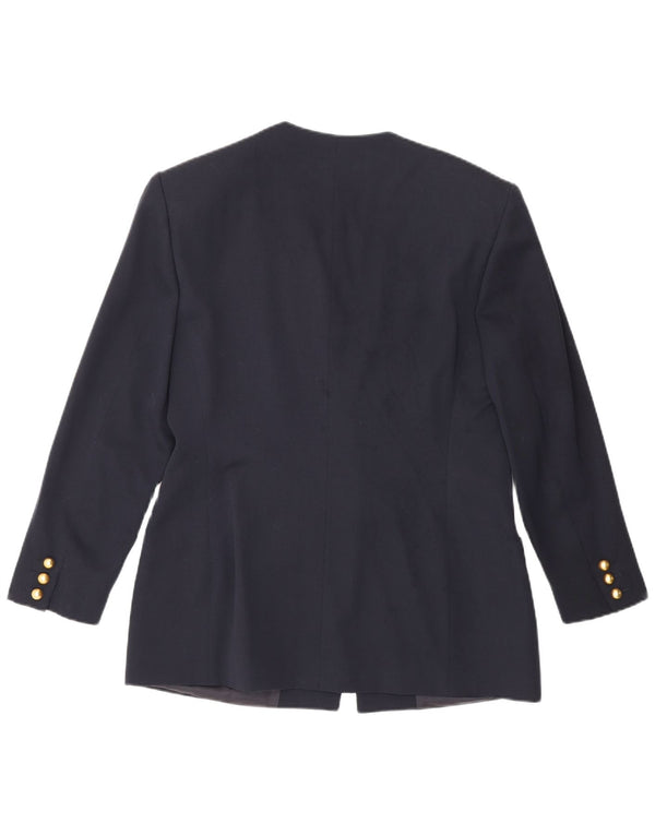 Les Copains Veste Blazer 1 Bouton Femme UK 14 Bleu Marine Moyen