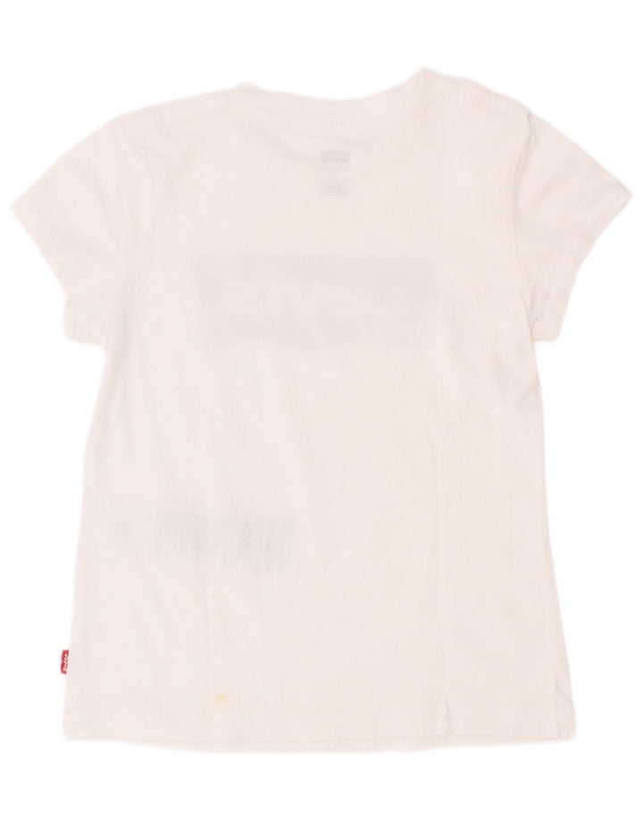 Levi's T-shirt graphique pour garçon 4-5 ans Blanc Coton