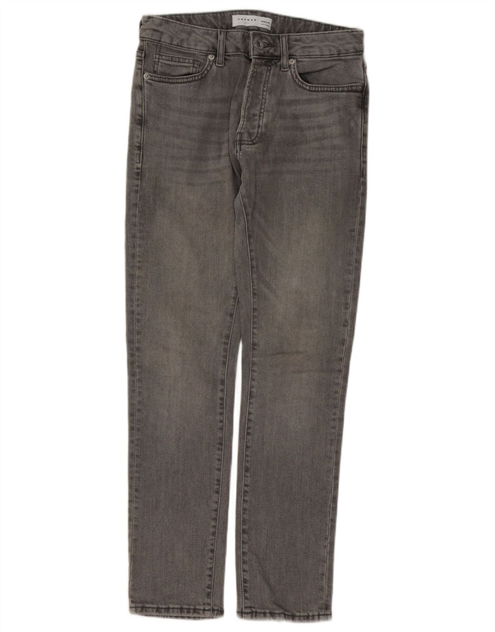 Topman Jean Slim Homme W28 L30 Gris Coton