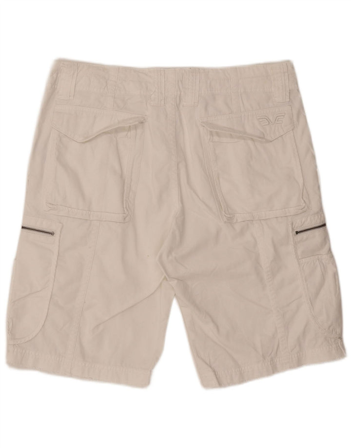 French Connection Short Cargo Homme W36 Large Blanc Coton