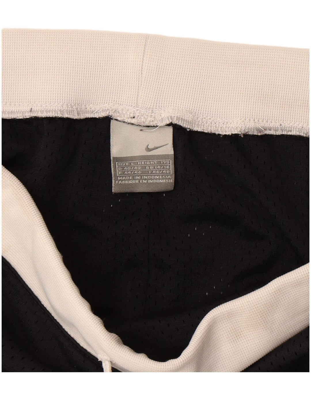 Nike Pantalon de survêtement pour femme UK 14/16 Large Noir Colourblock