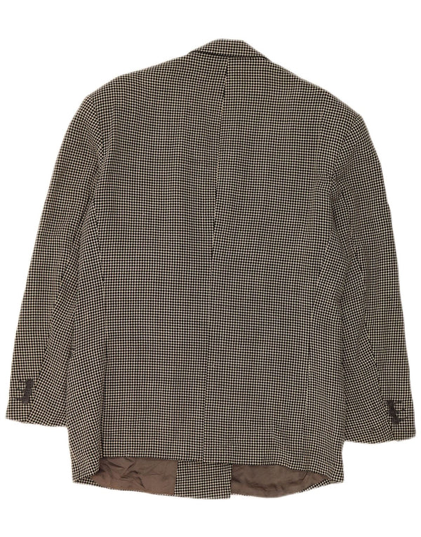 Hugo Boss Veste blazer croisée pour femme IT 50 XL Gris tacheté