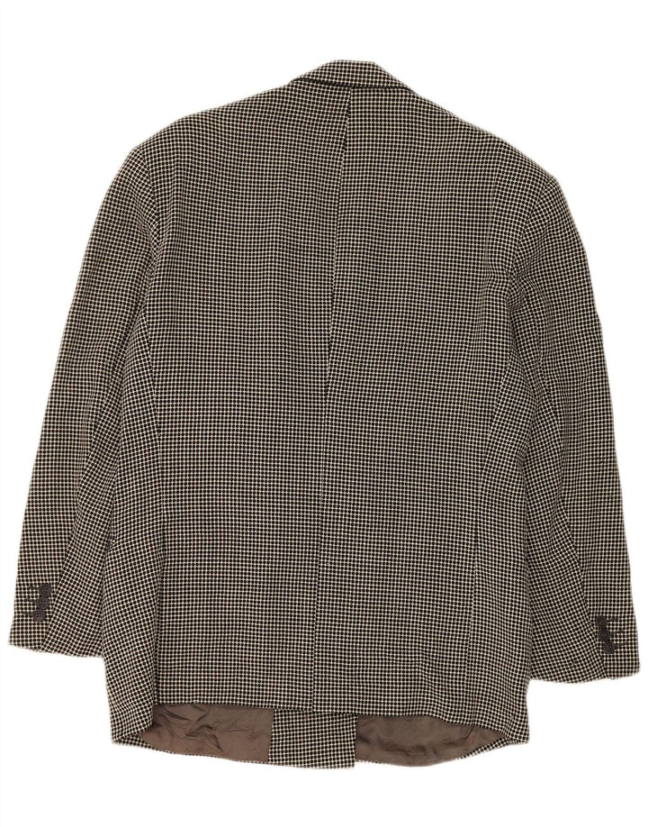 Hugo Boss Veste blazer croisée pour femme IT 50 XL Gris tacheté