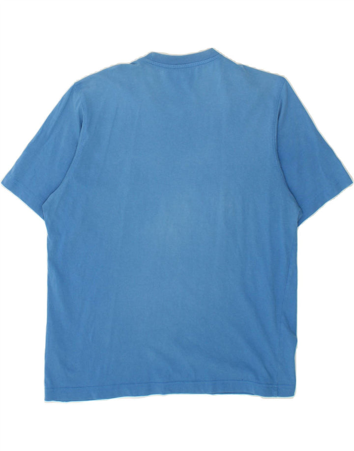 ADIDAS Mens T-Shirt Top Large Blue Vintage Adidas and Second-Hand Adidas from Messina Hembry 