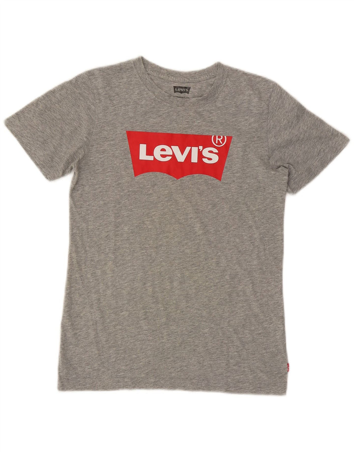 Levi's T-Shirt Graphique Garçon 13-14 ans Gris Moucheté