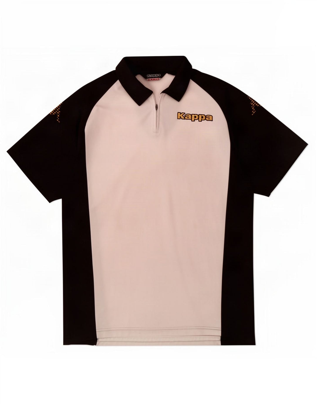 Kappa Polo Homme Grand Blanc Colorblock Polyester
