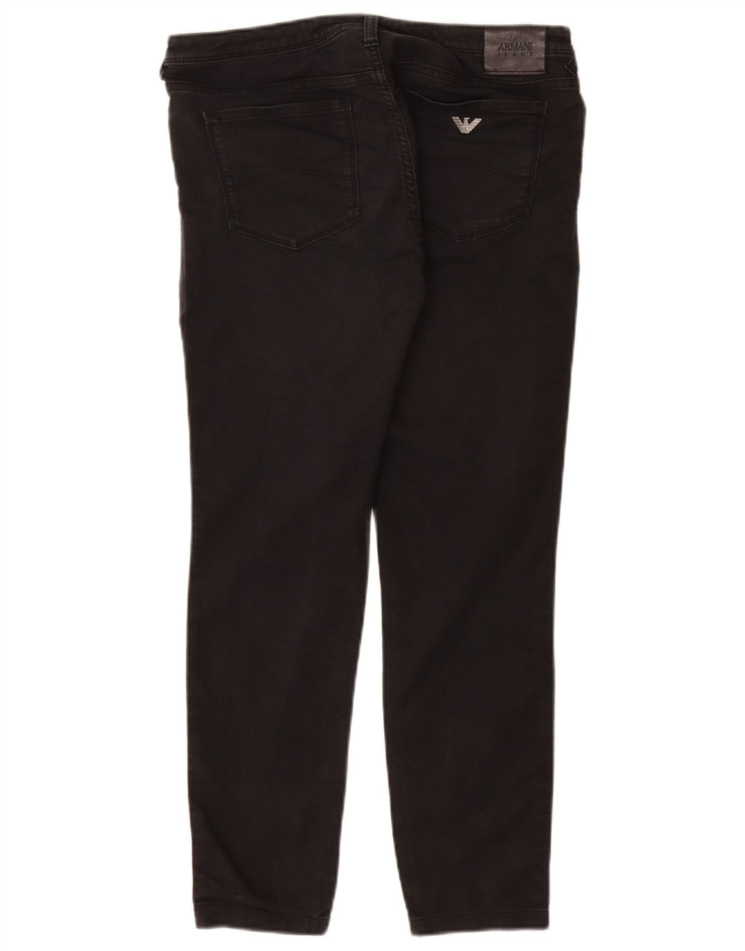 ARMANI Femme Jean Slim W30 L27 Coton Noir