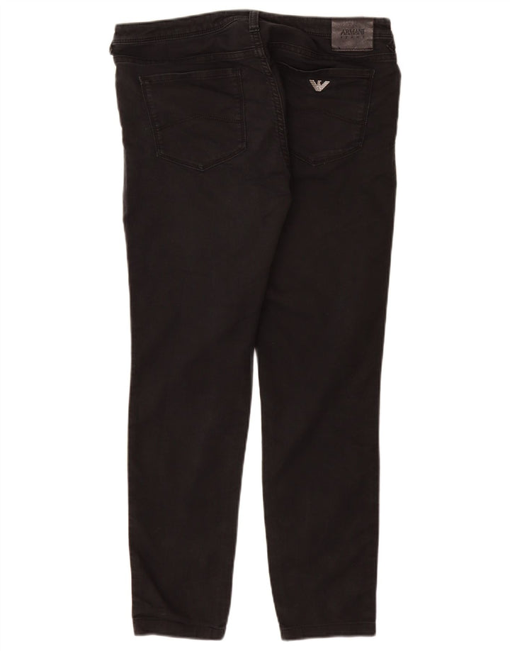 ARMANI Femme Jean Slim W30 L27 Coton Noir