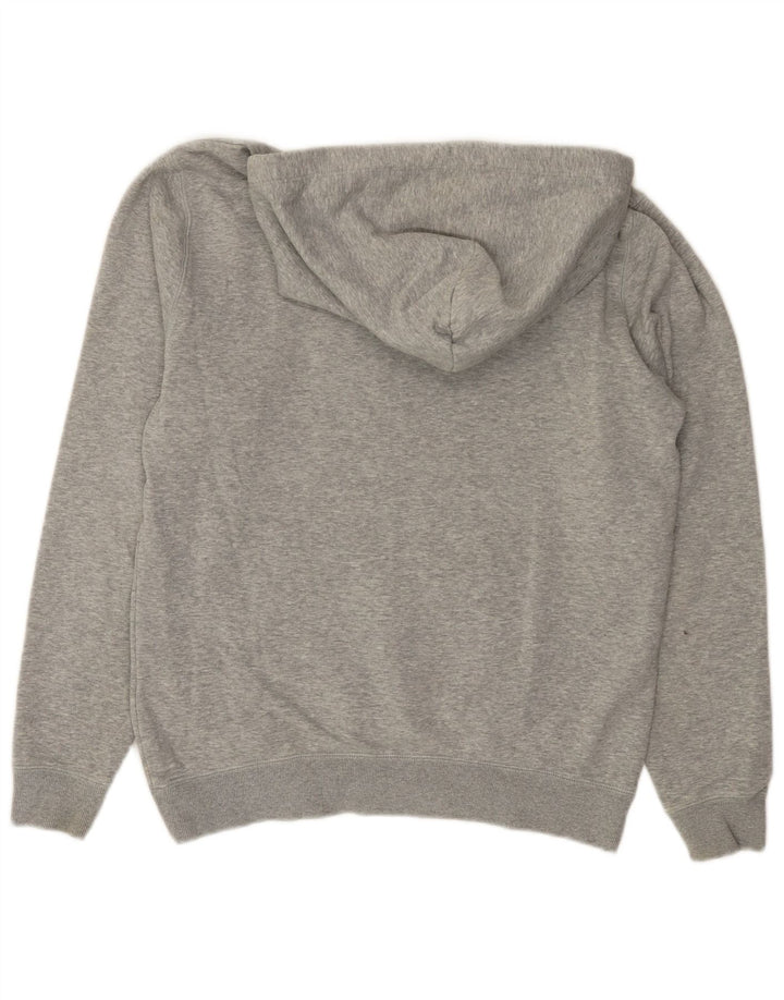 Jack Wills Pull à capuche graphique pour homme Petit coton gris