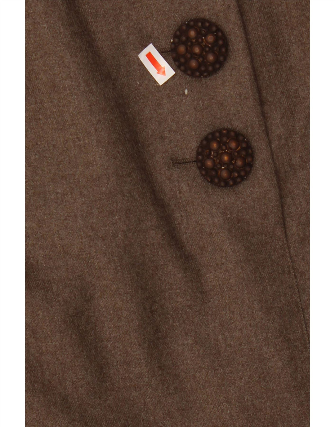 VINTAGE Jupe crayon femme W28 Marron moyen