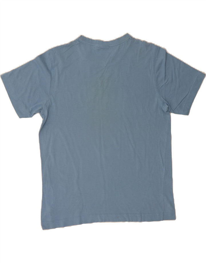 PUMA Mens Graphic T-Shirt Top Medium Blue Cotton Vintage Puma and Second-Hand Puma from Messina Hembry 
