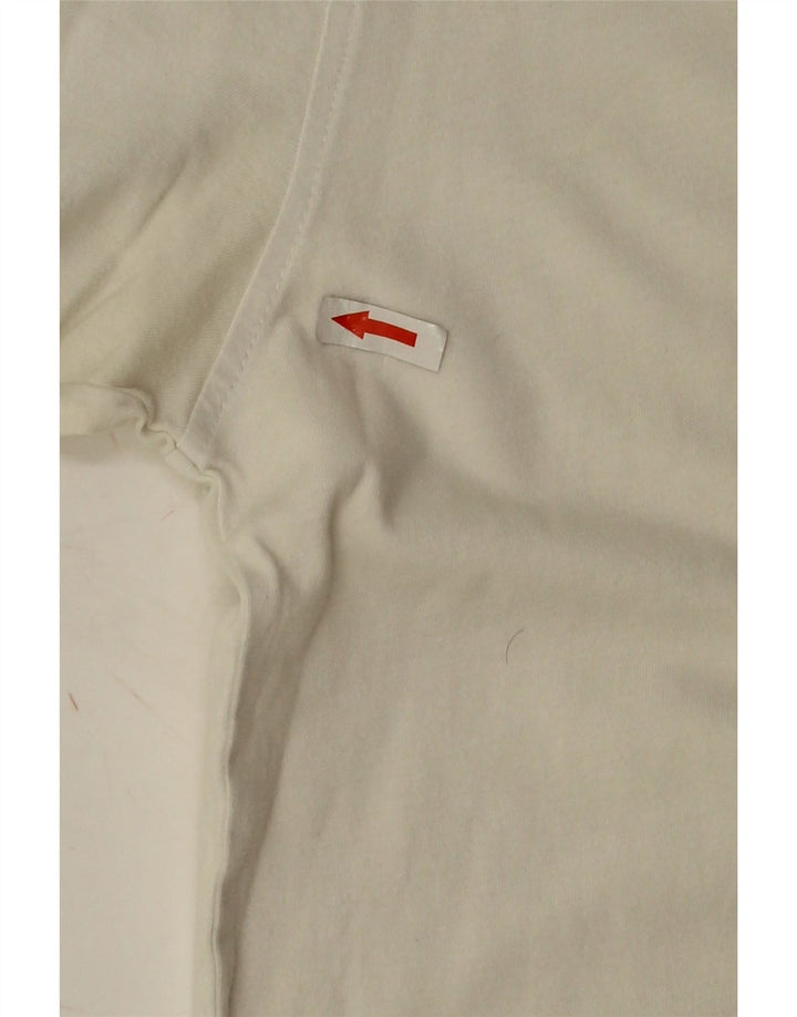 Tommy Hilfiger T-Shirt Regular Fit Homme Coton Blanc Moyen