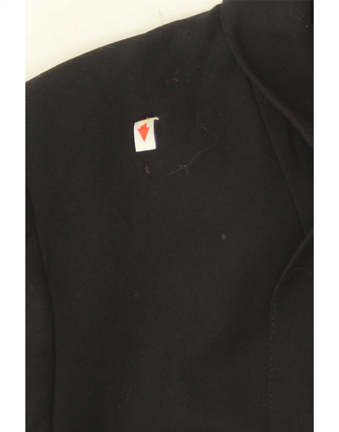 Marks & Spencer Manteau pour femme UK 16 Grande laine vierge noire