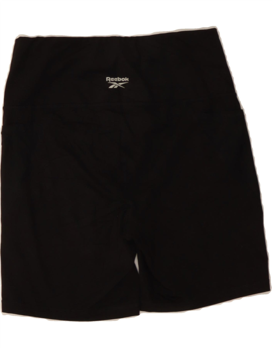 REEBOK Womens Sport Shorts UK 10 Medium  Black Polyester Vintage Reebok and Second-Hand Reebok from Messina Hembry 