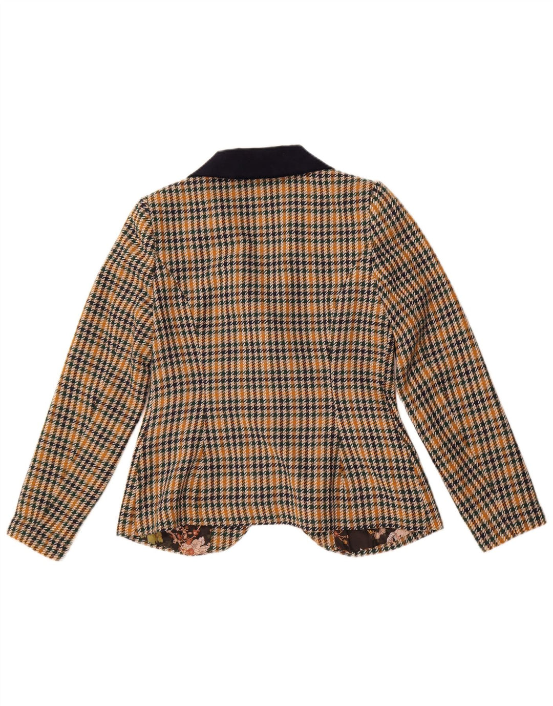 Joe Browns Veste Blazer Femme UK 12 Moyen Pied-de-Poule Multicolore